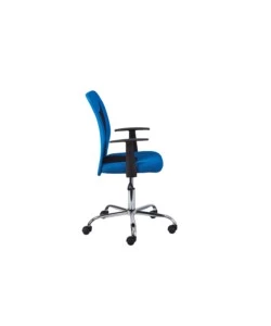 SEDIA DA UFFICIO TRASPIRANTE, 55X54,5X85-95 CM